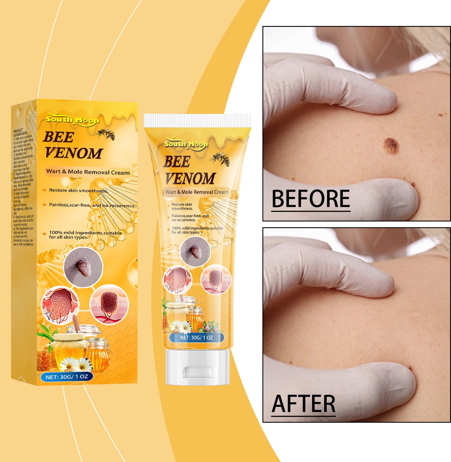Bee Venom Skin Repair Cream - Moisturizing & Soothing Formula
