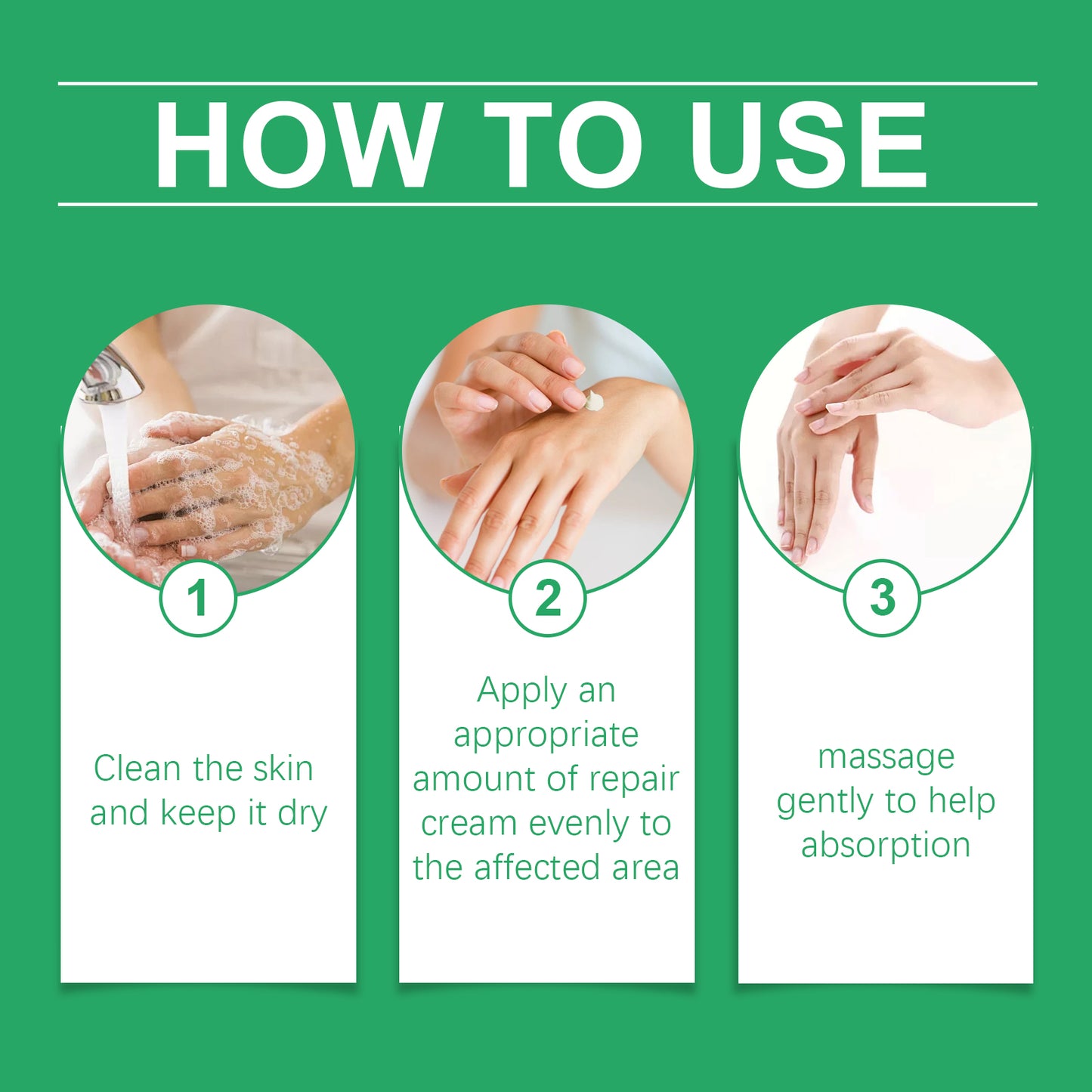 Centella Asiatica Nourishing Skin Repair Cream - Multiple Sizes