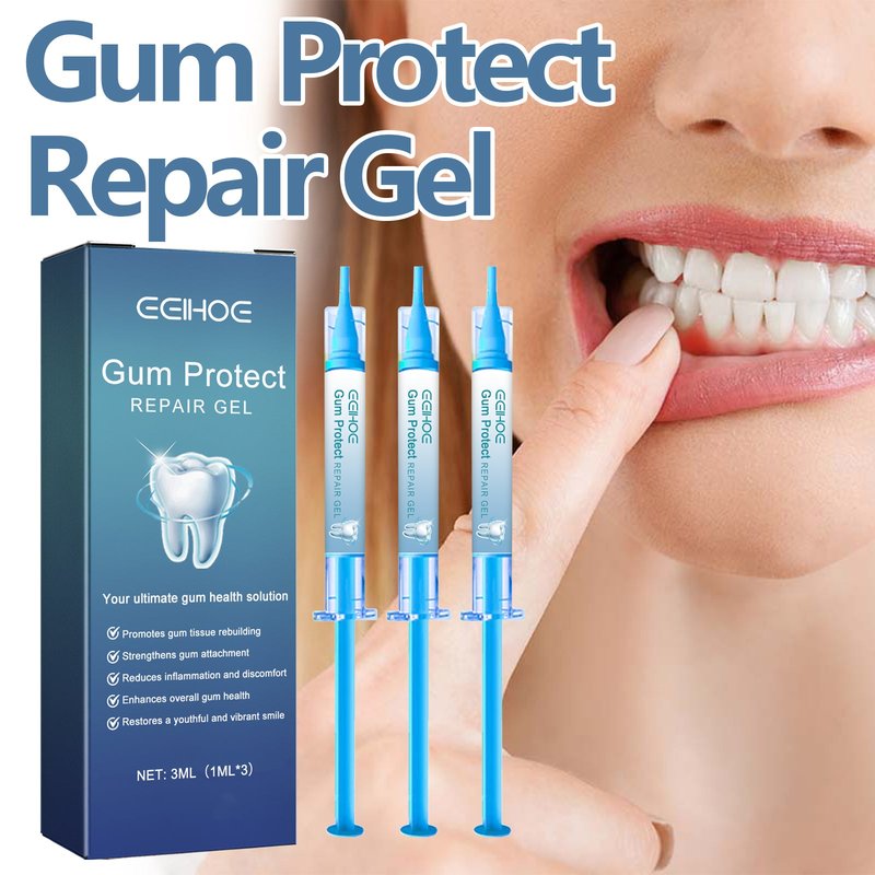 Gum Repair Gel with Honeysuckle & Mint - 3 Pack