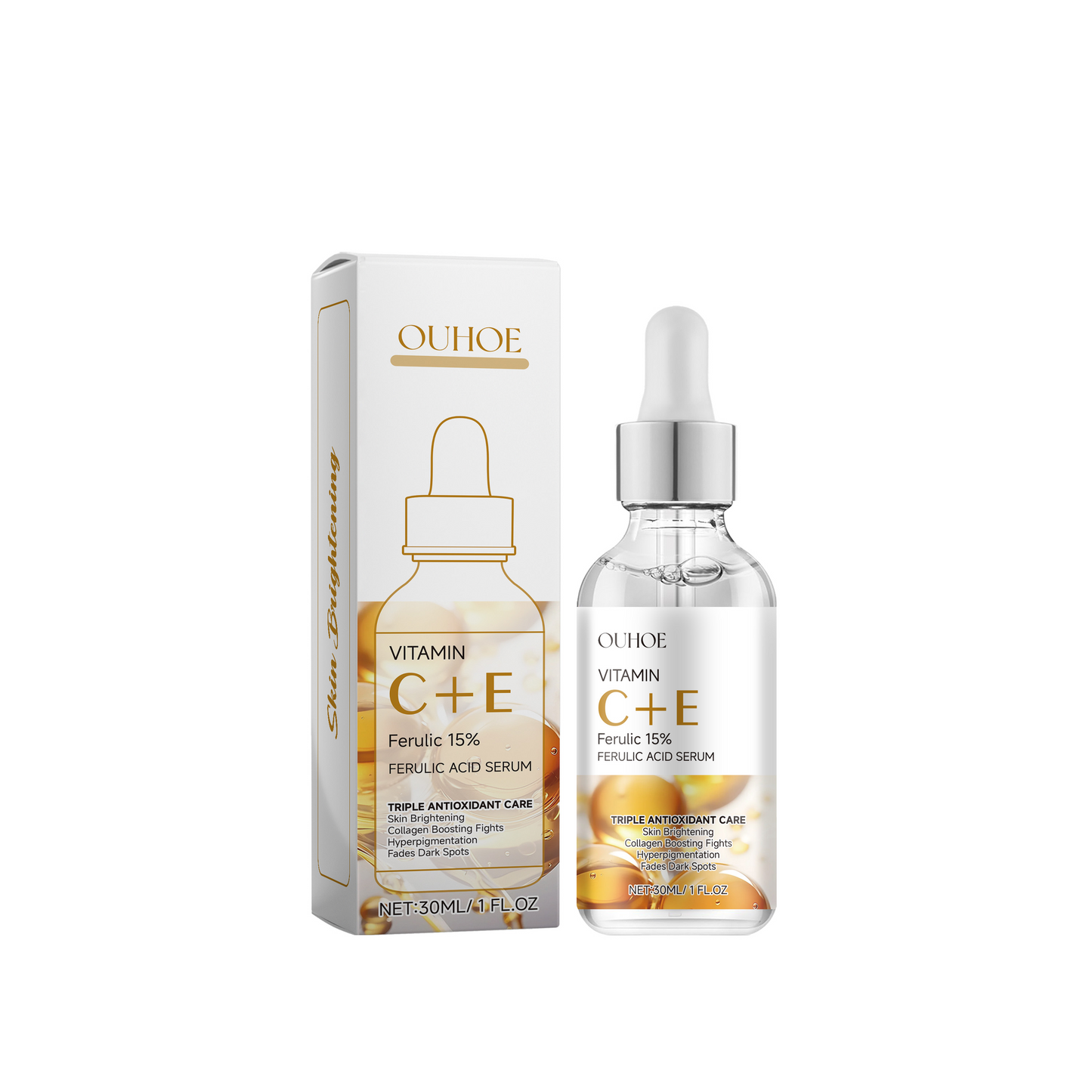 Facial Firming Serum with Vitamin E & Peptides - 30ml Anti-Aging Essence