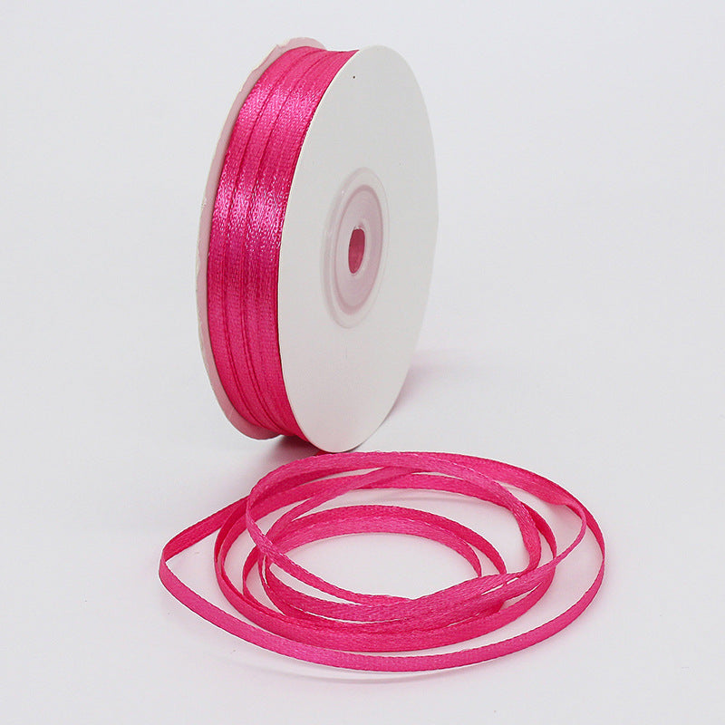 0.3cm Double-Sided Polyester Ribbon - Multiple Colors Available