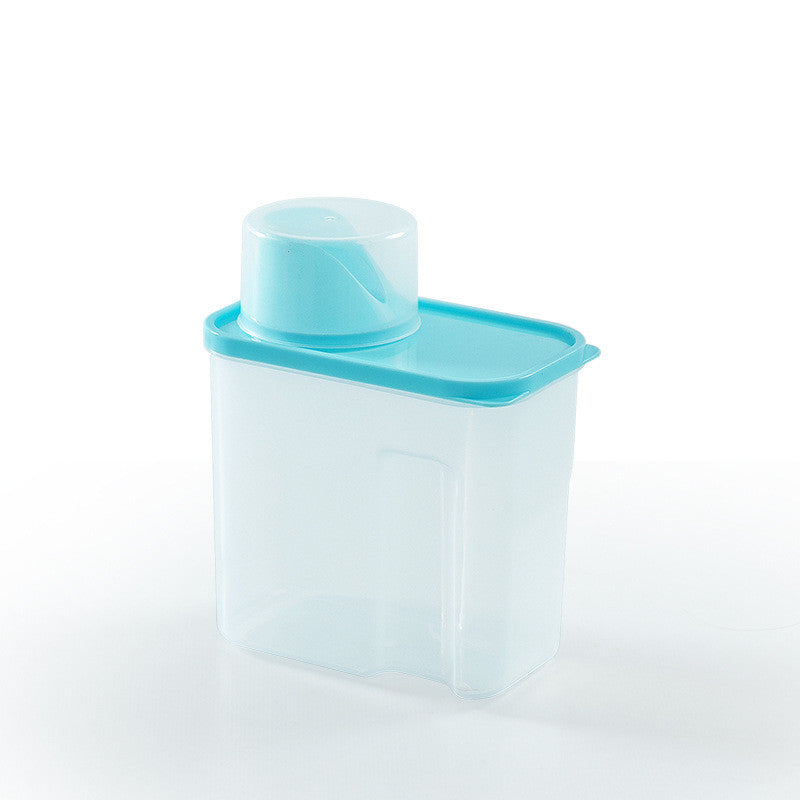 Square Plastic Storage Bin with Lid - Multi-Size & Color Options