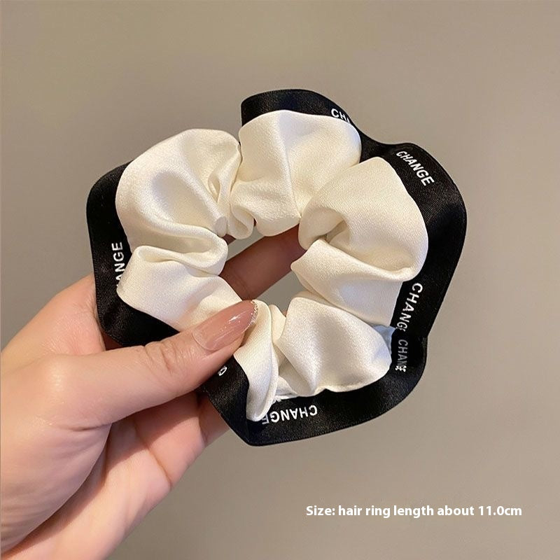 Summer Sweet Lace Scrunchie Hair Tie - Elegant Floral Hair Accessory