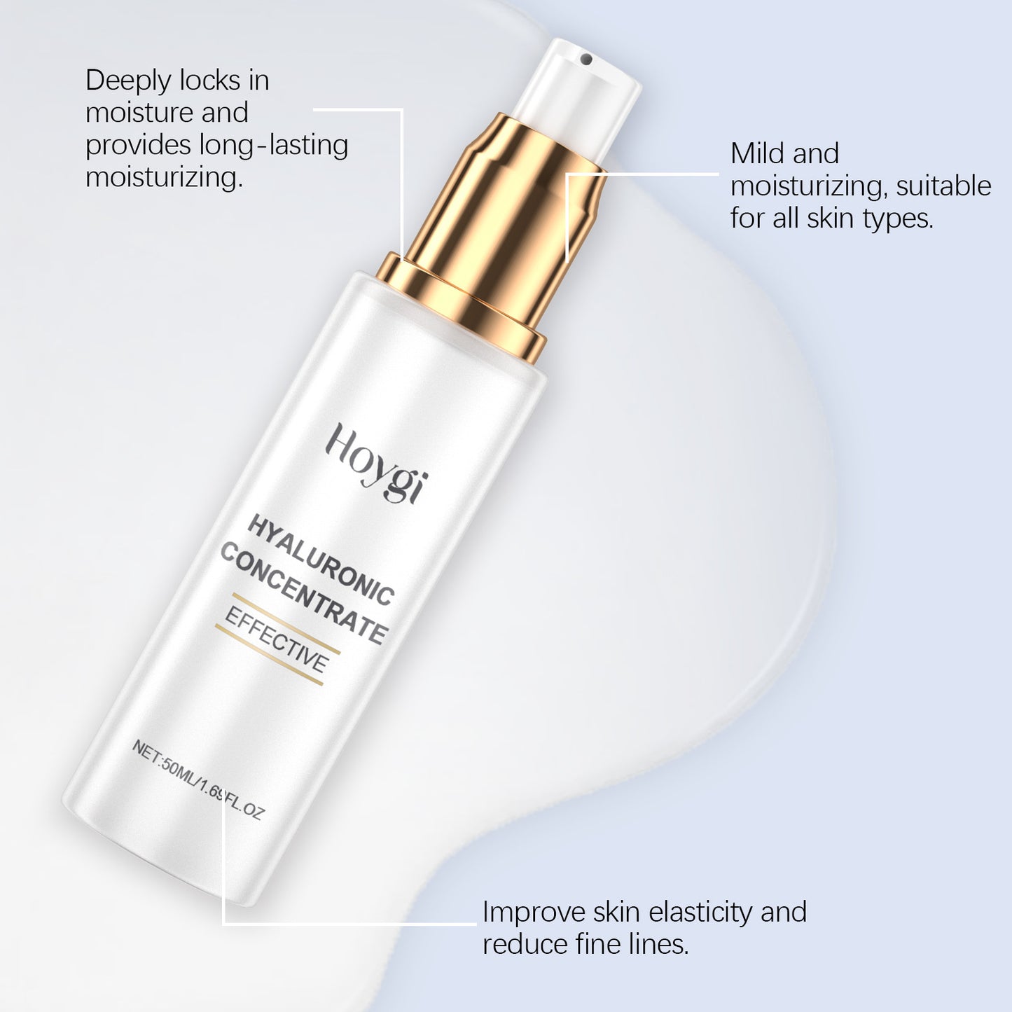 Hyaluronic Acid Moisturizing Toner - Nourishing Facial Skin Care - 50ML