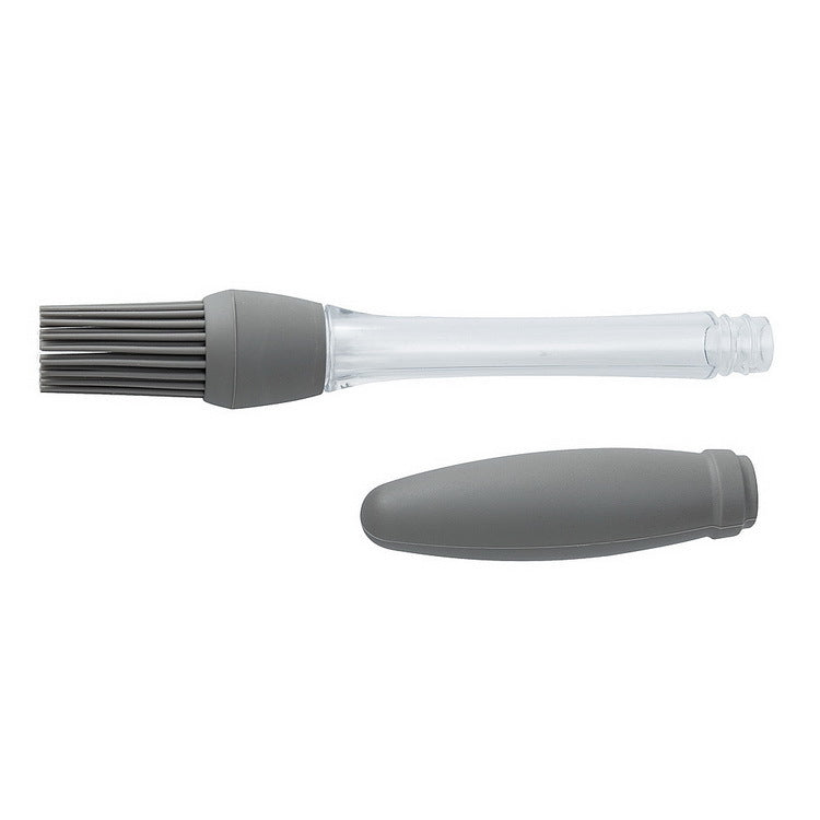 Silicone Baking Brush with PS Handle - Round Head Kitchen Utensil