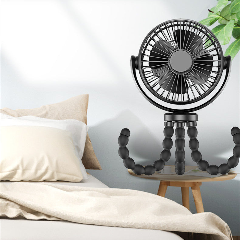 Octopus Portable Handheld USB Fan - 5200mAh Battery