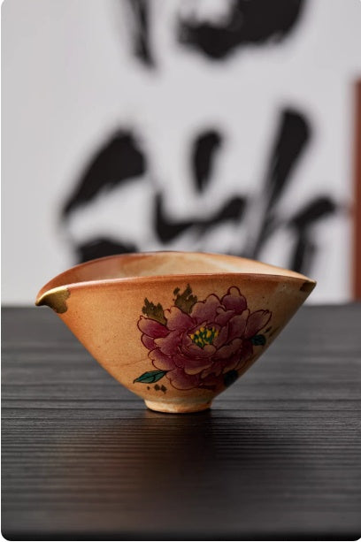 Chinese Style Ceramic Teacup and Teapot Set for Tea Ceremony