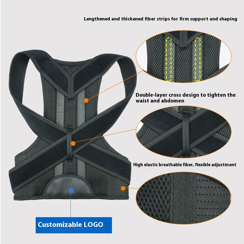 Adjustable Back Posture Correction Belt for Spine Support
