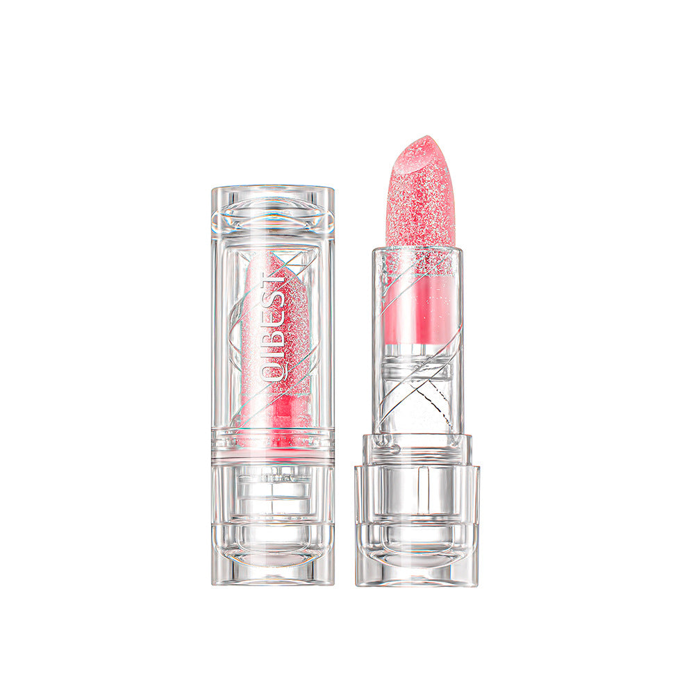Waterproof Micro-Shimmer Lipstick - Moisturizing, Fade-Resistant, Multiple Styles