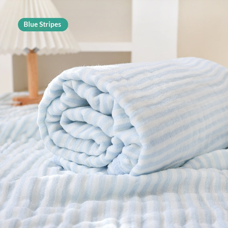 Universal Outdoor Swaddle Blanket Bamboo Cotton All-Season Bedding