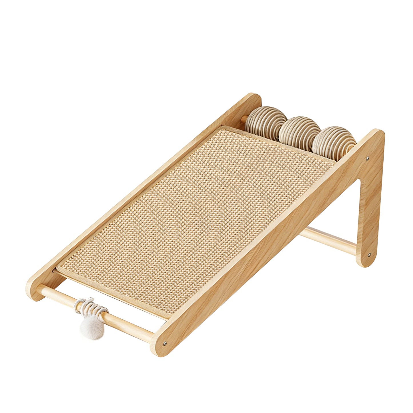 Cat Scratching Post with Ball Attachment - Pet Furniture & Toys