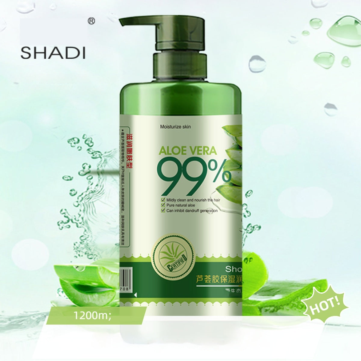 Moisturizing Shampoo Body Wash Conditioner Set - 800ml Each Hair & Body Care