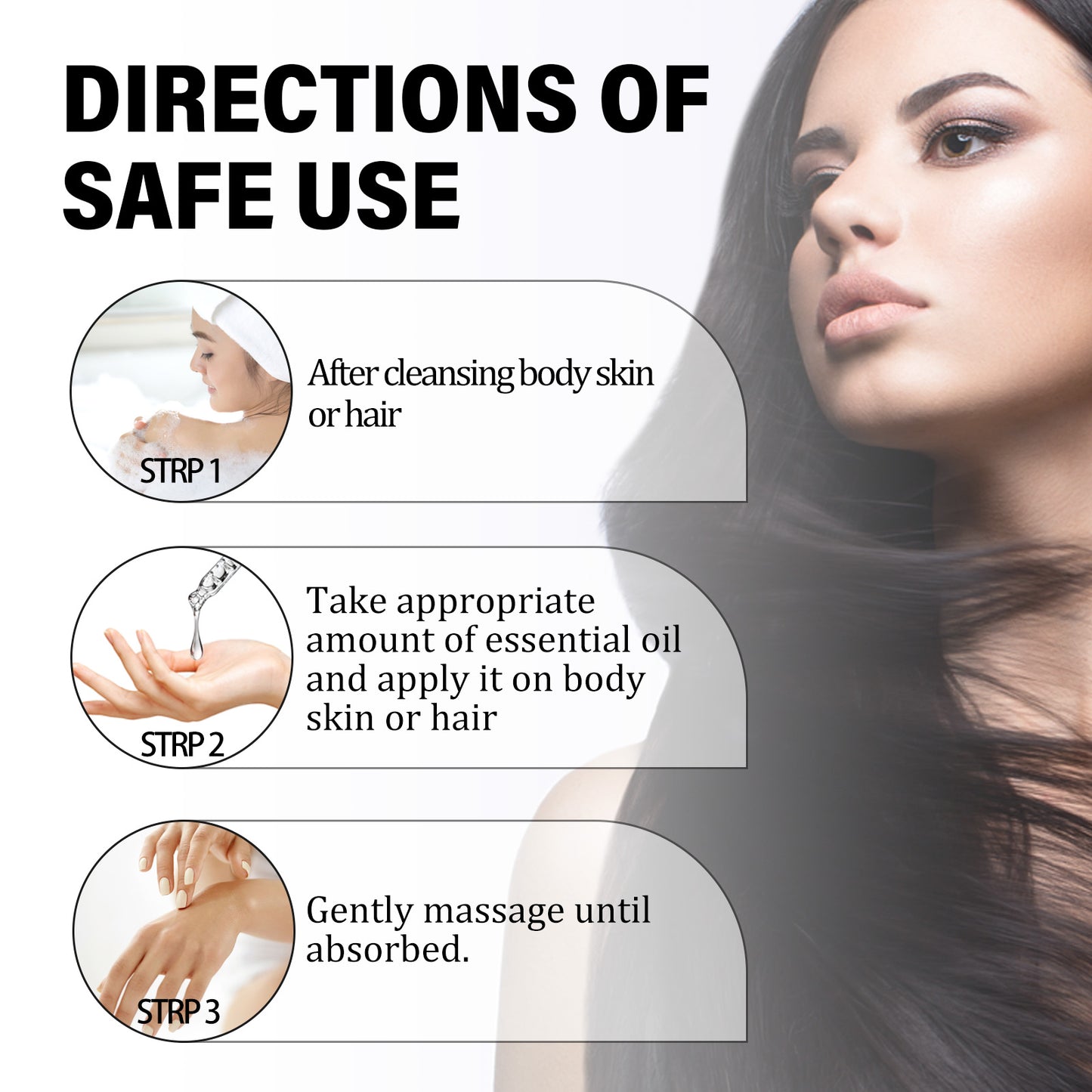 Natural Black Seed Hair and Body Oil - Moisturizing Hair Growth Essence