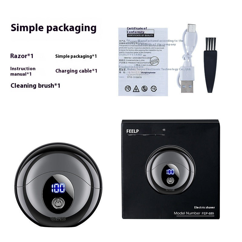 Rechargeable Men's Electric Shaver