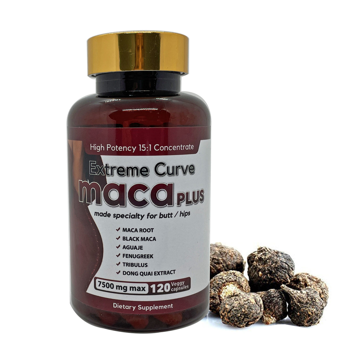 Maca Capsules for Health and Wellness - 120 Tablets