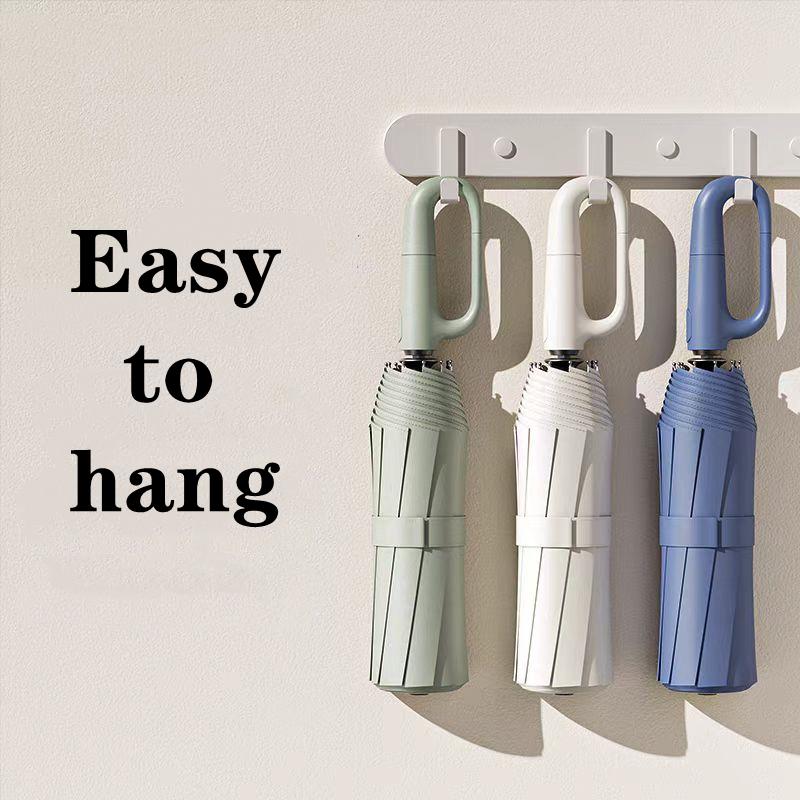 Automatic Foldable Travel Umbrella - Lightweight, Windproof
