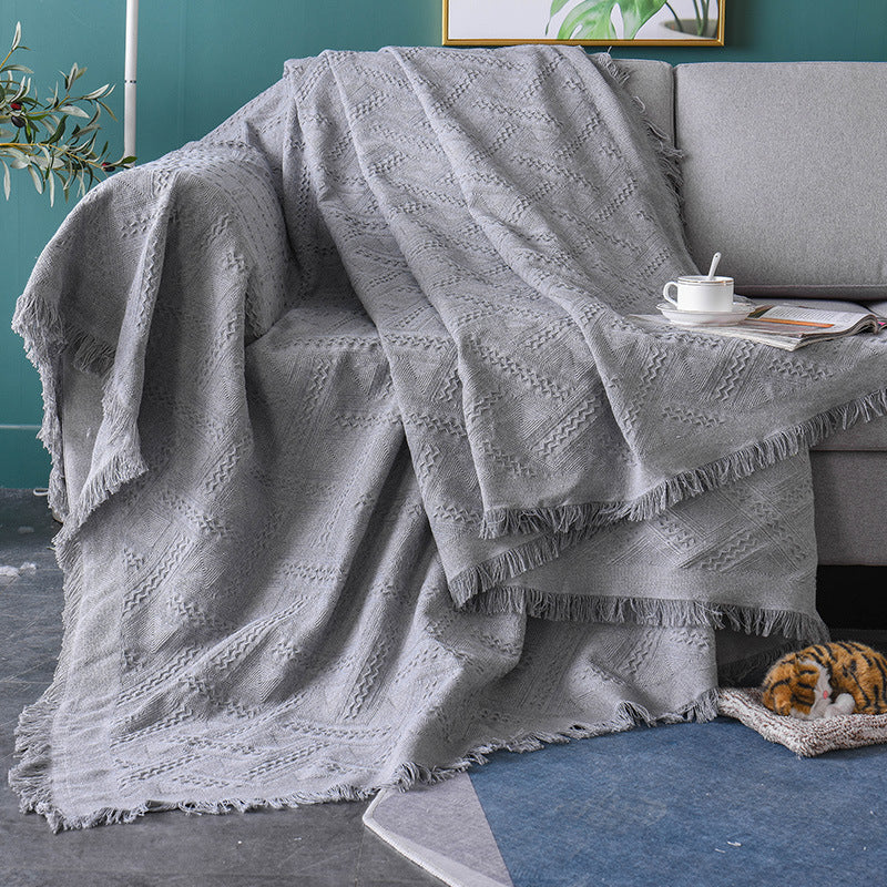 Cotton Sofa Cover Slipcover for Couch Bed Chair Modern Home Textile