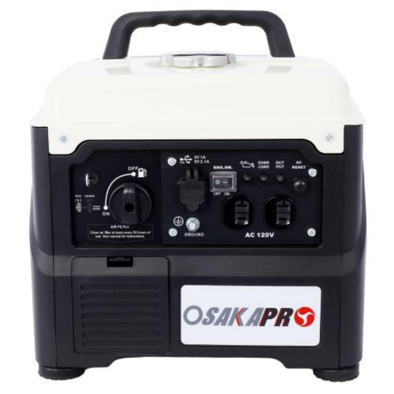 Portable 1200W Inverter Generator - Ultra-Quiet & Eco-Friendly