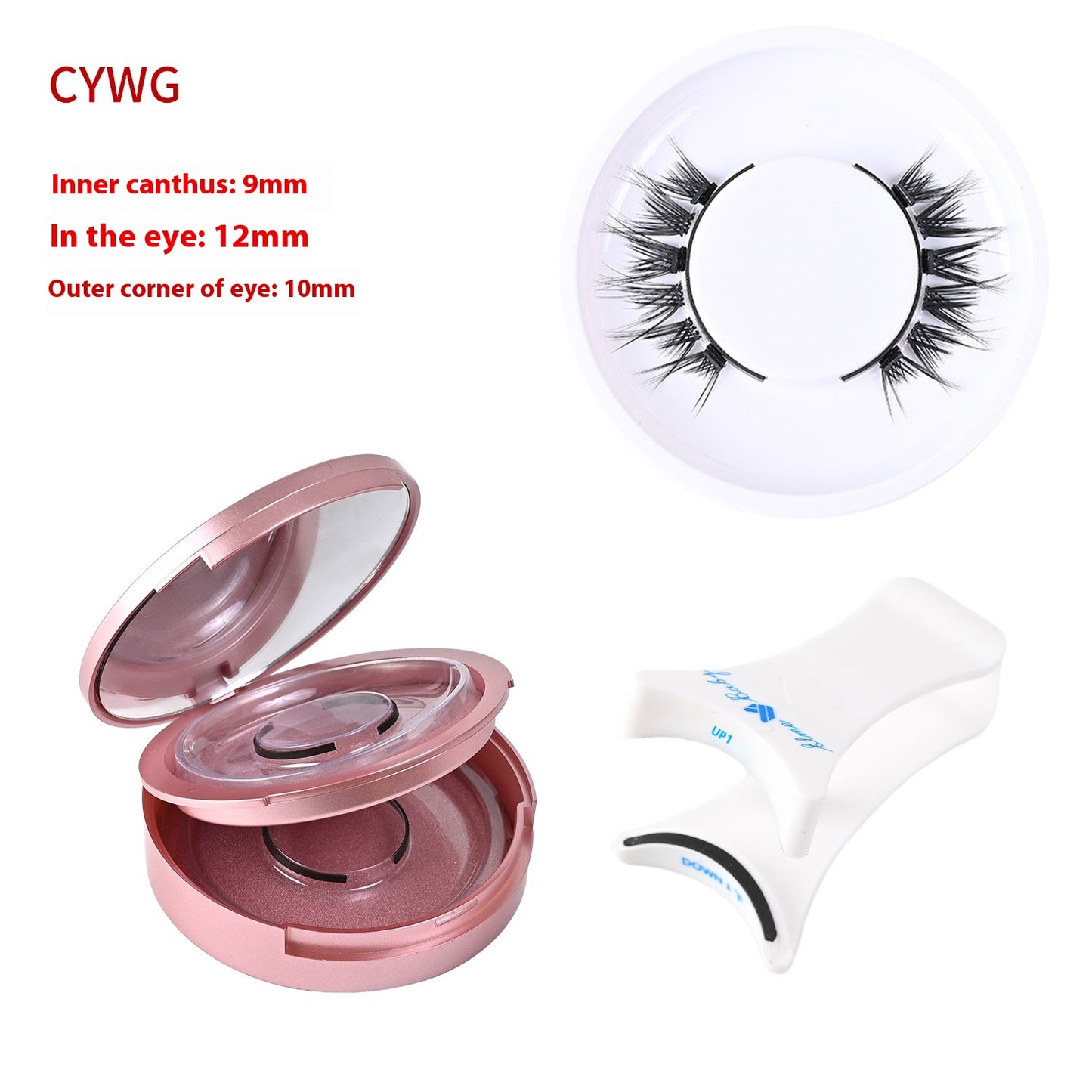 Magnetic Glue-Free False Eyelashes - Natural Look, Long-Lasting, Collection Use