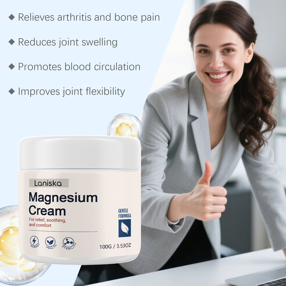 Massage Cream for Body Care and Joint Nourishment 100g
