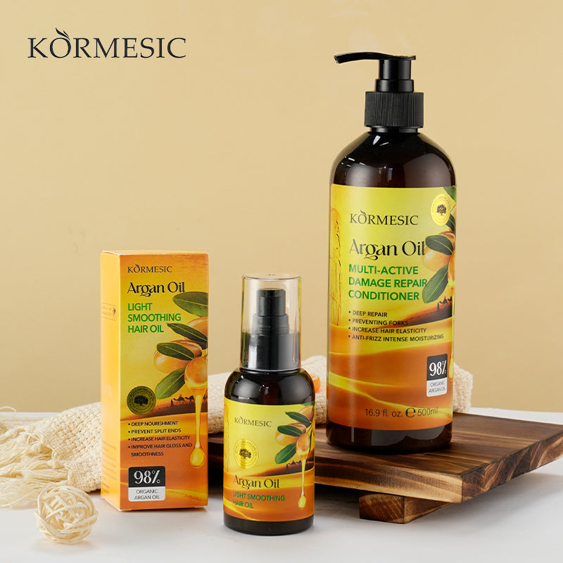 Moroccan Argan Oil Hair Treatment - Lightweight & Smooth