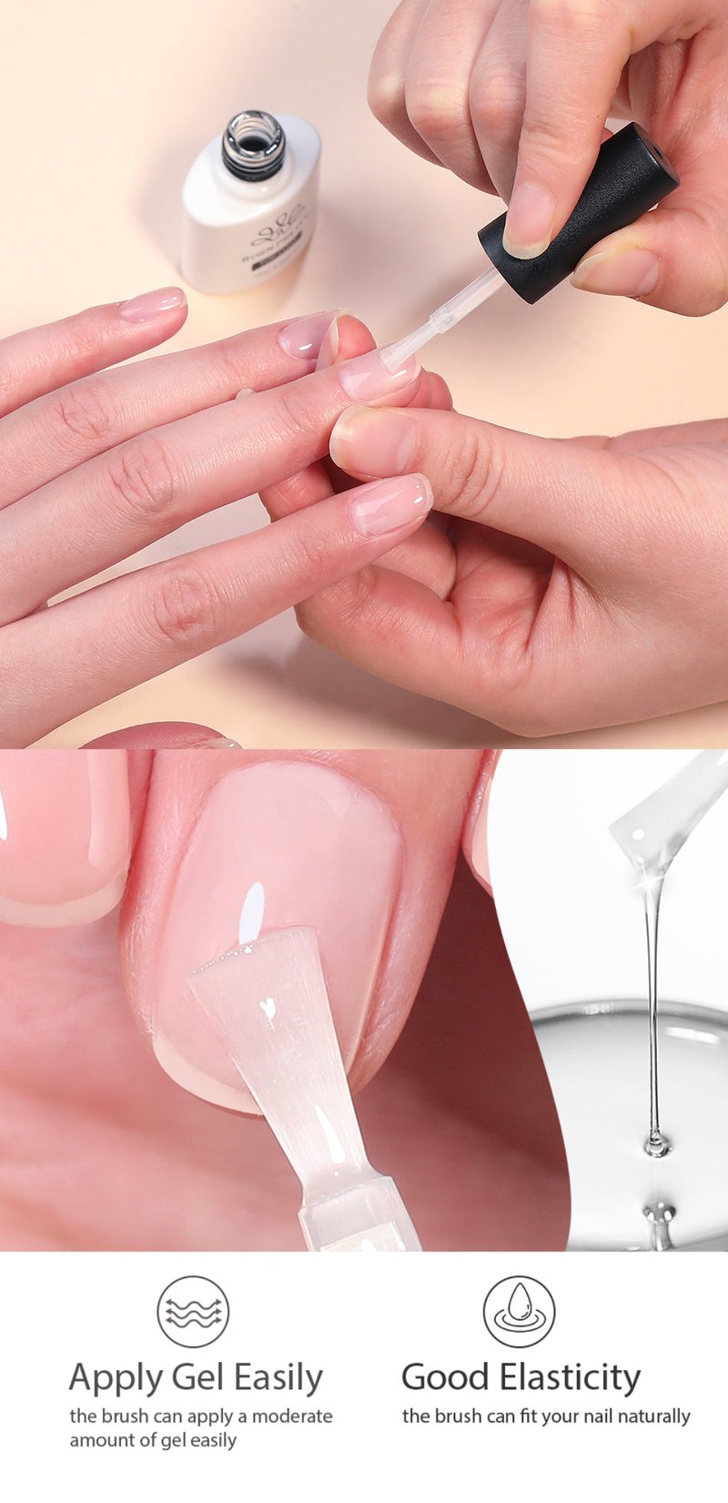 Nail Gel Construction Base & Seal Layer - 10ml