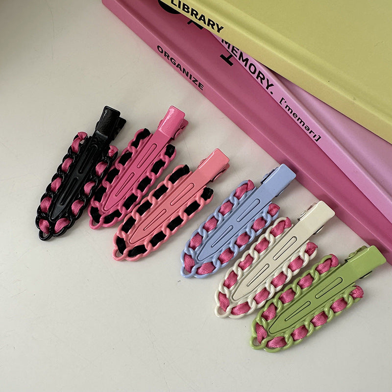 Metal Traceless Hair Clips - Small Korean Style Barrettes for Women