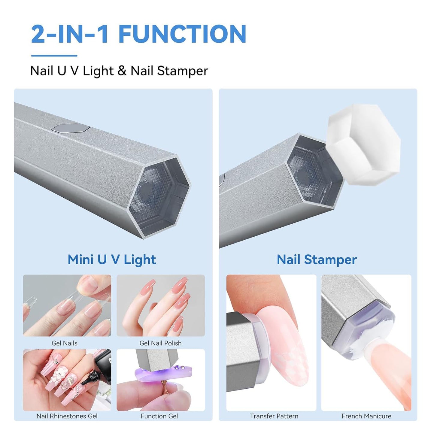 LED Nail Art Strip Light for Professional Manicure Precision