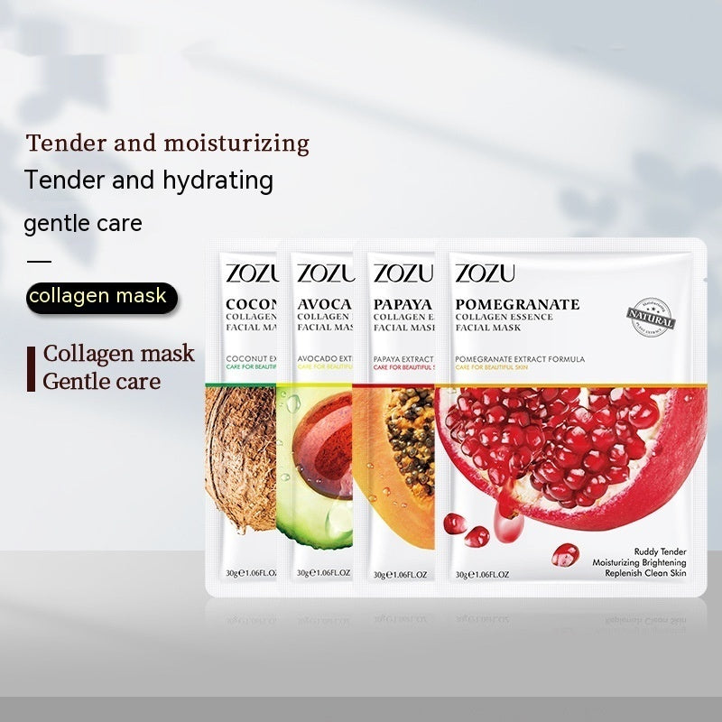 Fruit Flavor Hydrating Facial Mask for All Skin Types - Nourishing Skin Care