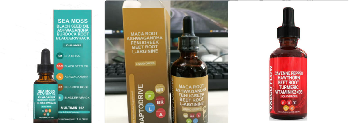 Vitamin D3 K2 Hawthorn Liquid Supplement Drops