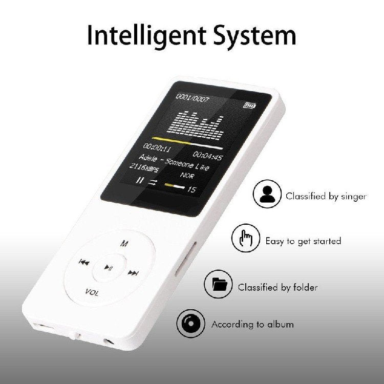 Portable MP3 Player with Screen and FM Radio
