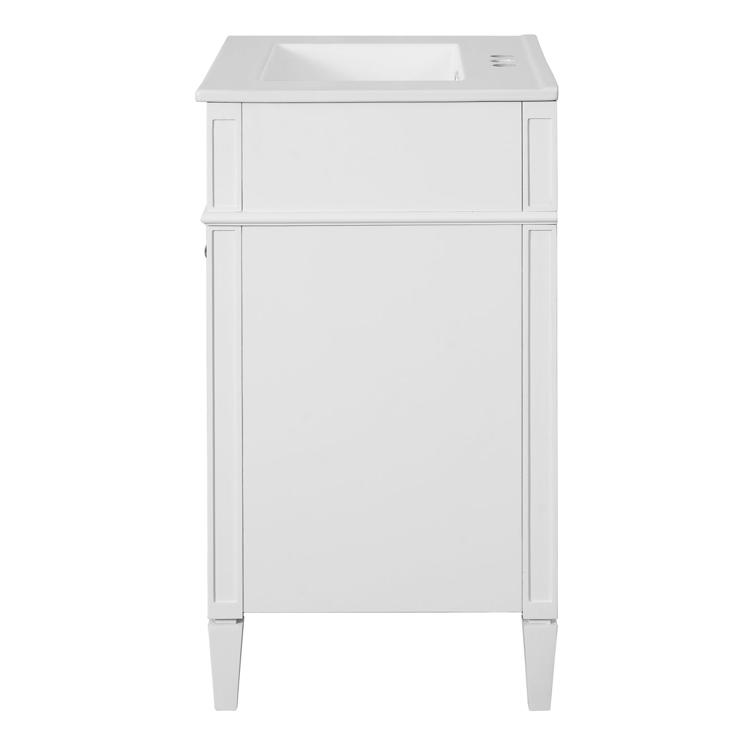 24" Bathroom Vanity with Sink, Soft-Close Doors & Storage