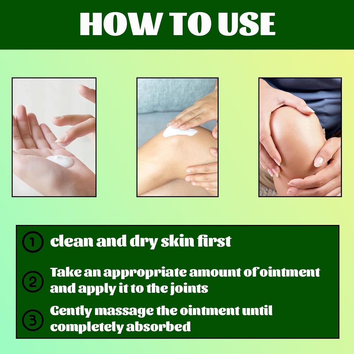 Natural Soothing Joint Cream - Fast Absorbing Muscle & Body Relief Balm