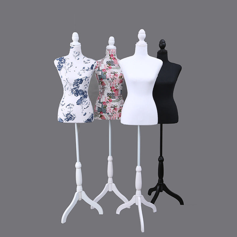Half Body Linen Fabric Wrap for Models Costume Display & Dress Styling