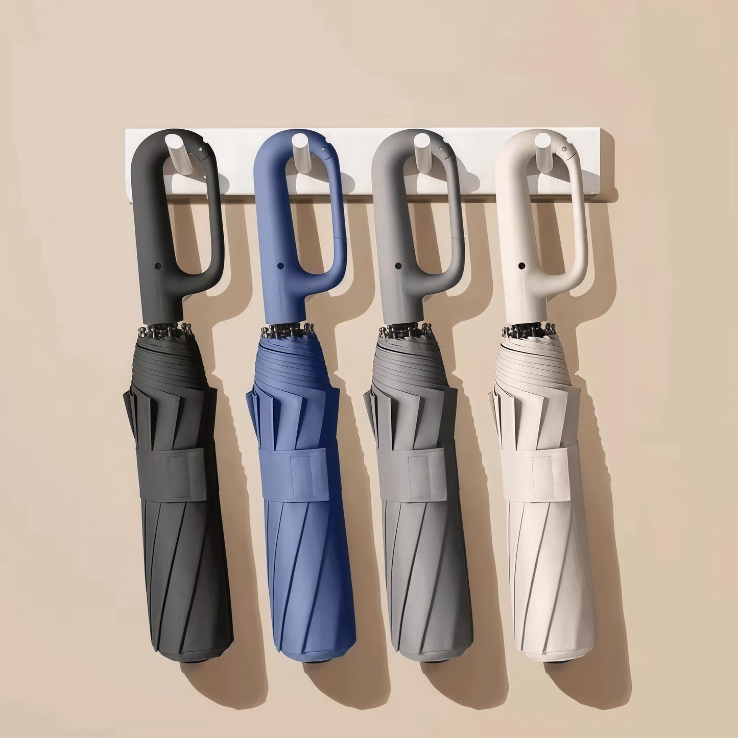Automatic Foldable Travel Umbrella - Lightweight, Windproof