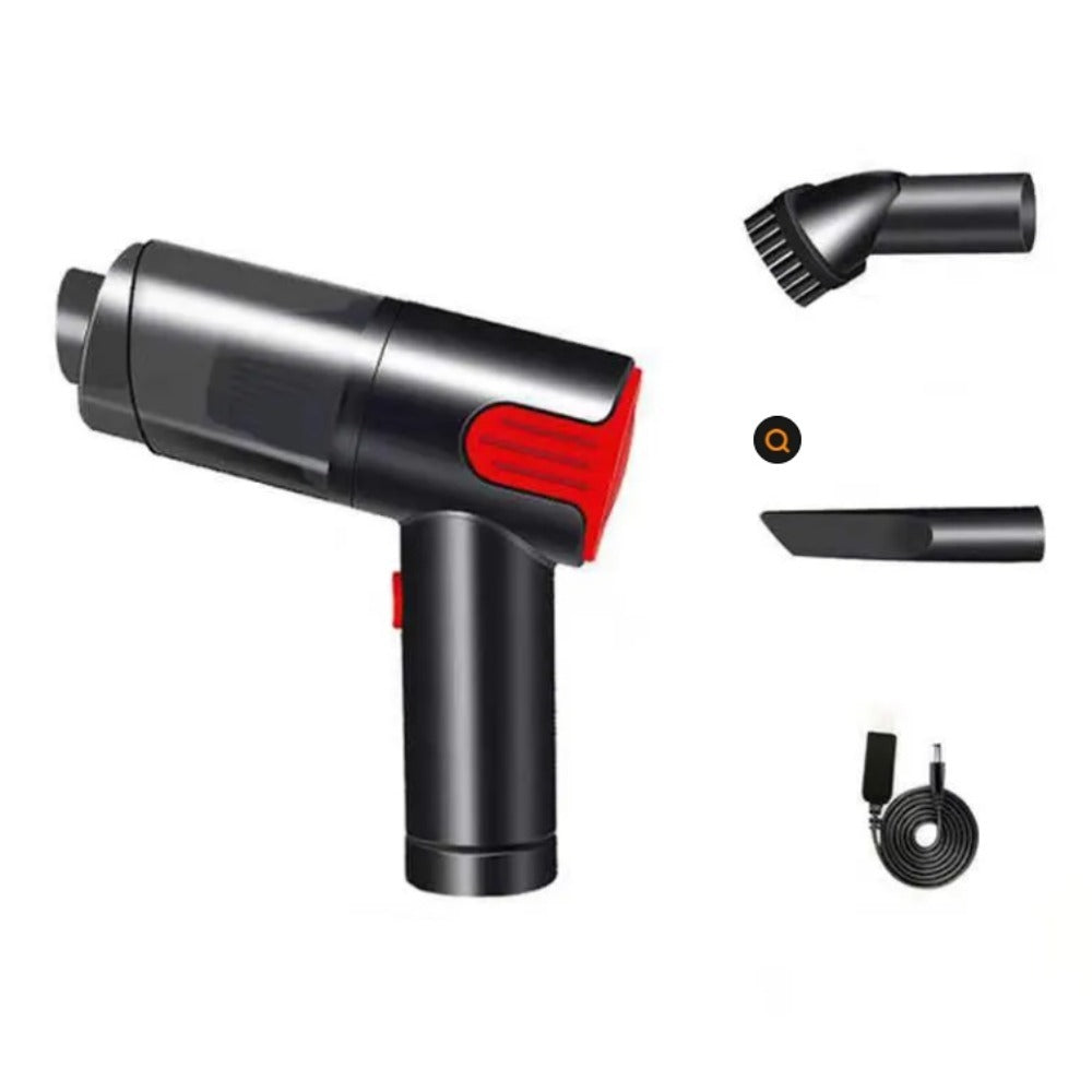 Wireless Car Vacuum Cleaner with USB Charging Portable Handheld Mini Dust Buster