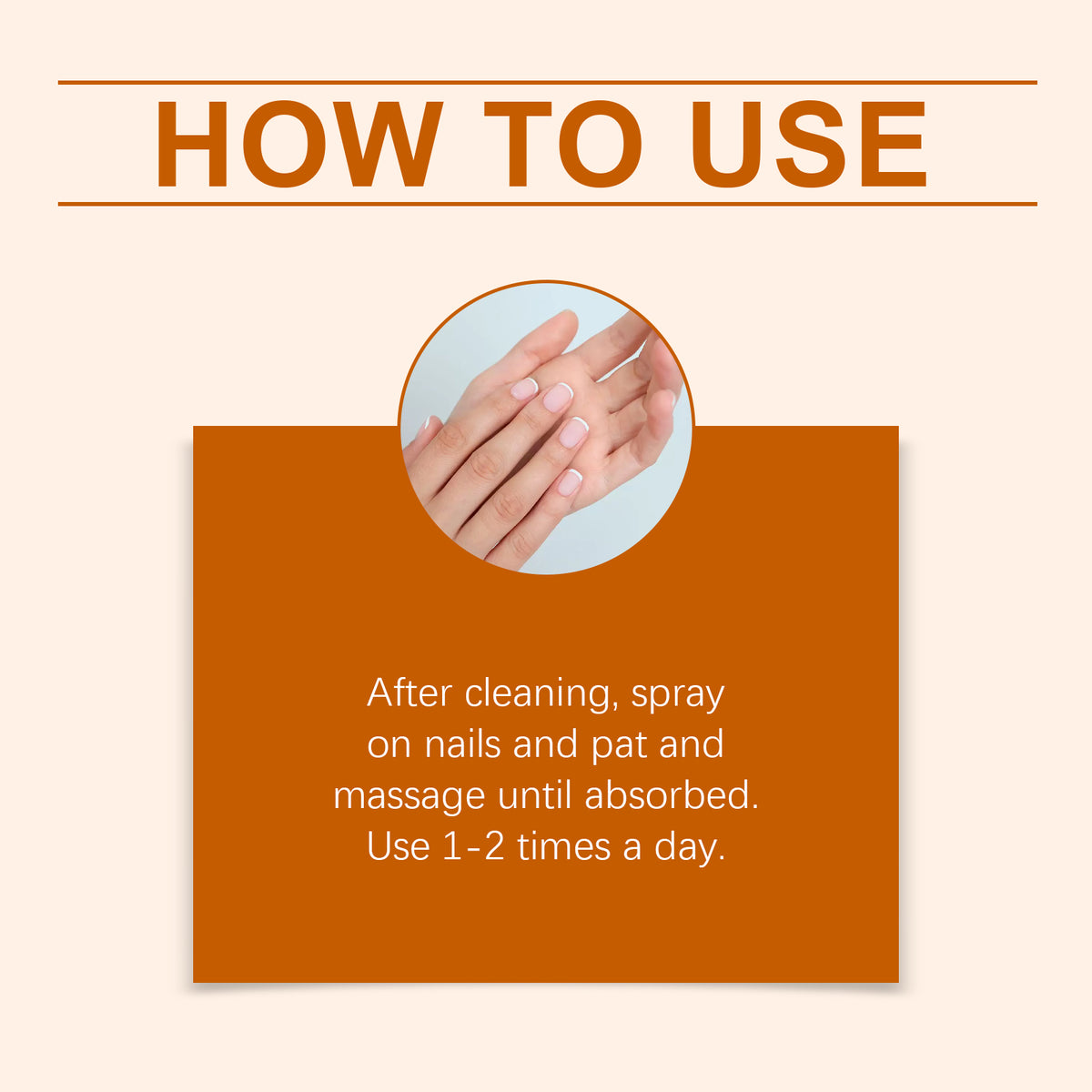 Nail Nourishing Spray 20ml - Strengthens & Repairs Nails