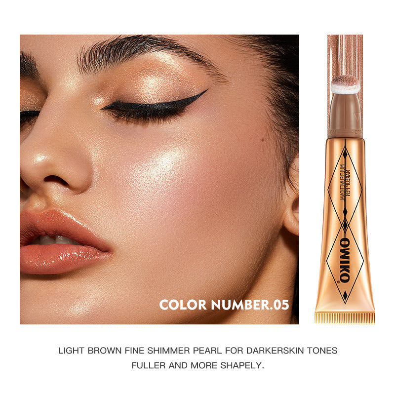 Multifunctional Glitter Liquid Makeup Pen - Thin Contouring & Highlighting