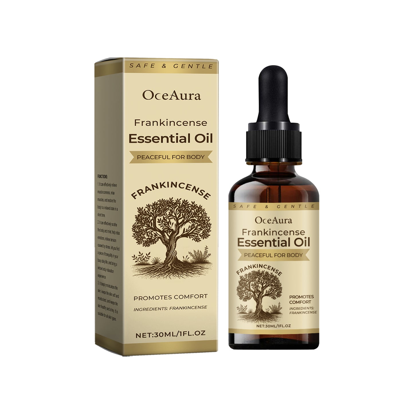 Frankincense Body Massage Oil - Soothing Muscle & Joint Care - 30ml