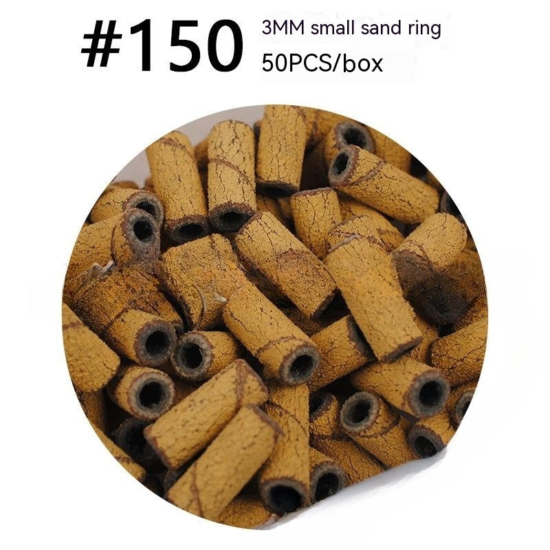 3mm Nail Polishing Sanding Rings - 50Pc Box