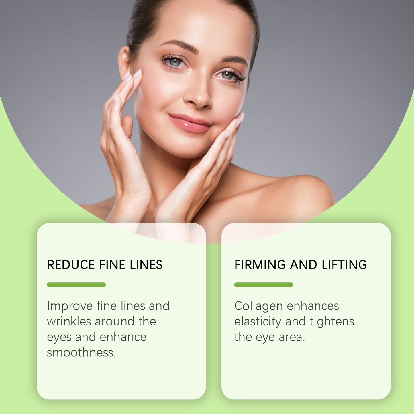 Hydrating Eye Serum with Collagen & Hyaluronic Acid - 30ml Anti-Aging Formula