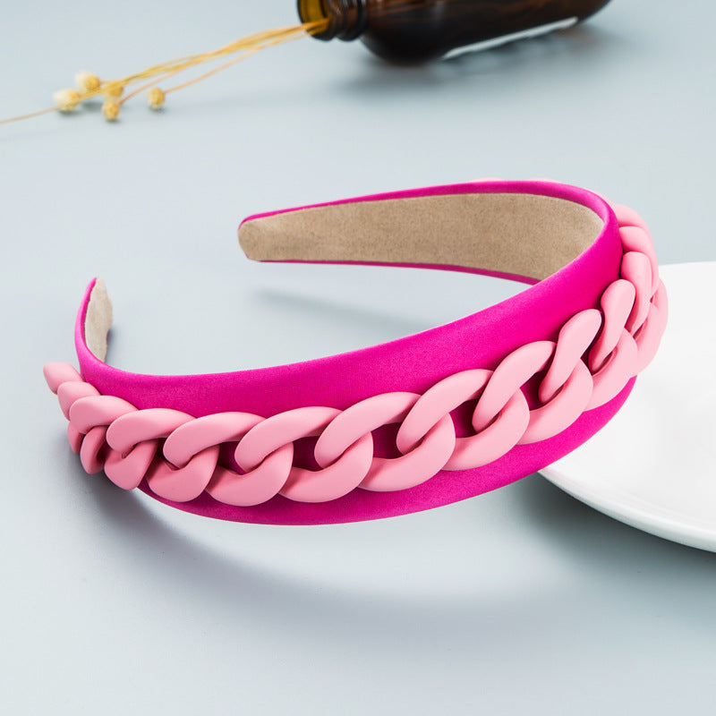 Women's Wide Brim Colorful Headband