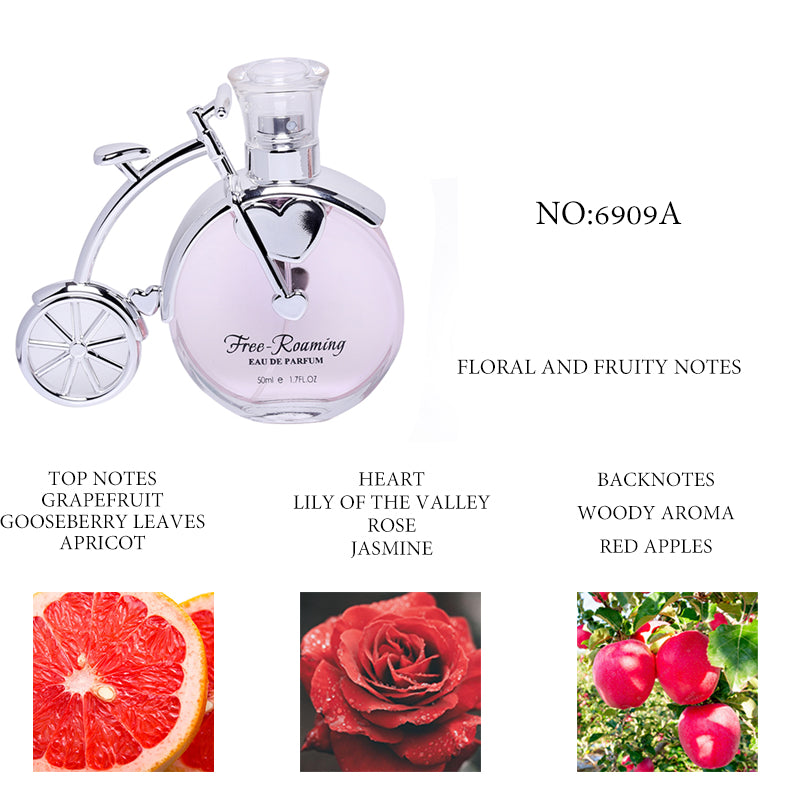 Women's Floral Fruity Perfume - 50ml Long-Lasting Fragrance