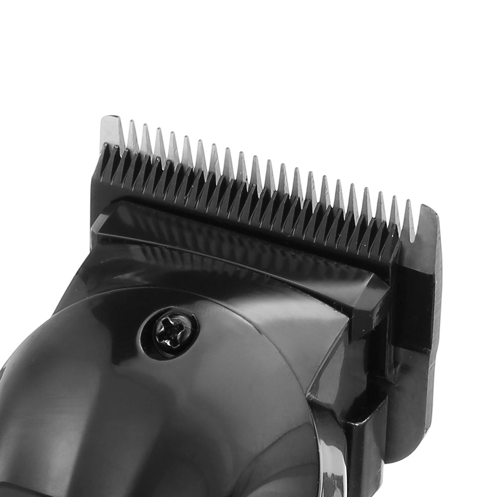 Gradient Electric Hair Clipper Head - USB Charging, Black