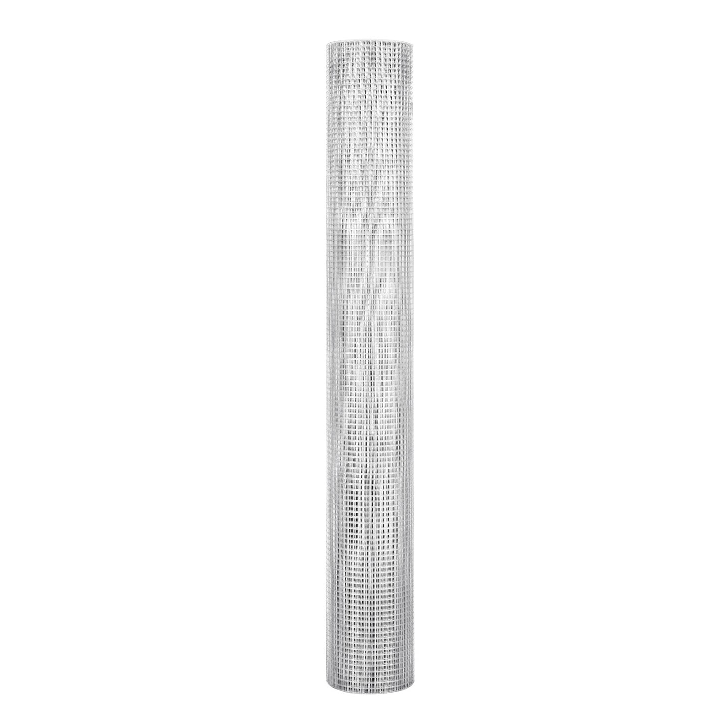 Galvanized Chicken Wire Fence Roll 1/2 Inch Mesh Garden Poultry Netting 50 Ft