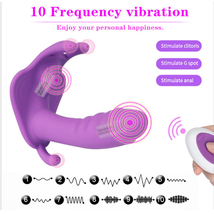 Wireless Remote Control Butterfly Heating Wear - Female Adult Wellness Device
