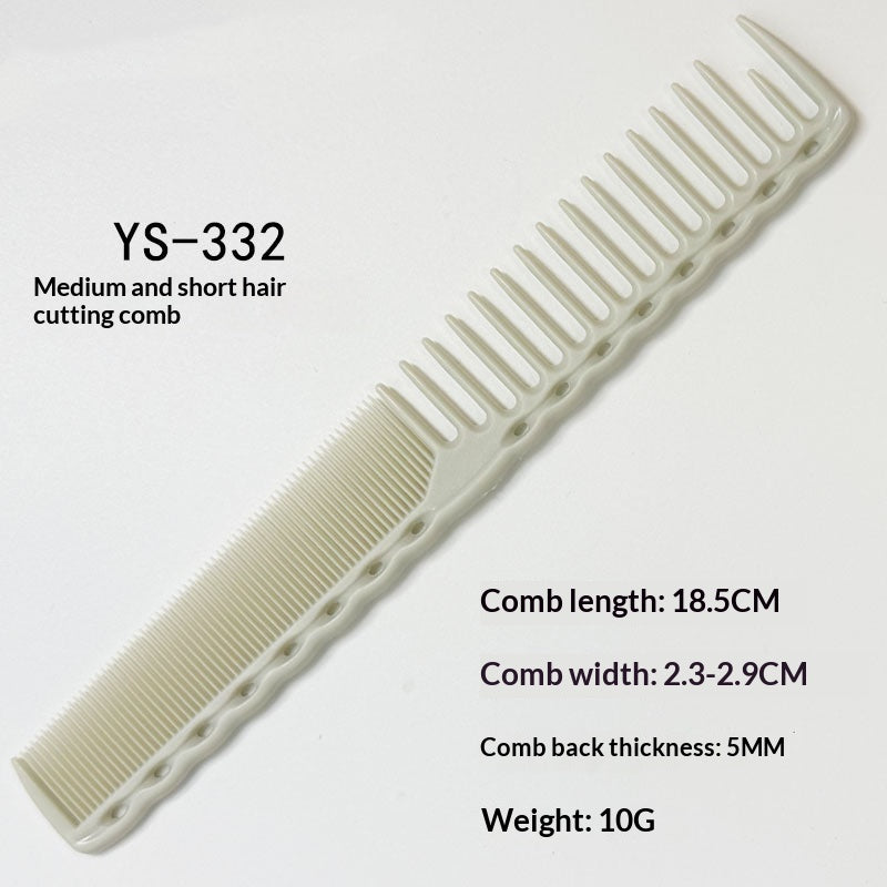 Double-Ended Hair Comb with Fine & Coarse Teeth - Multiple Colors