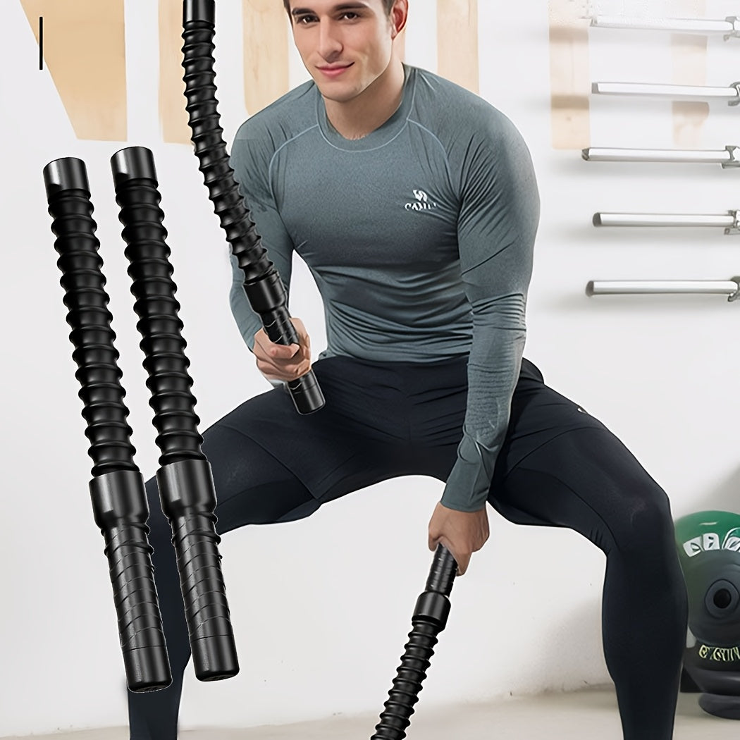 2PCS Stainless Steel Wireless Combat Training Stick - Fitness Tool