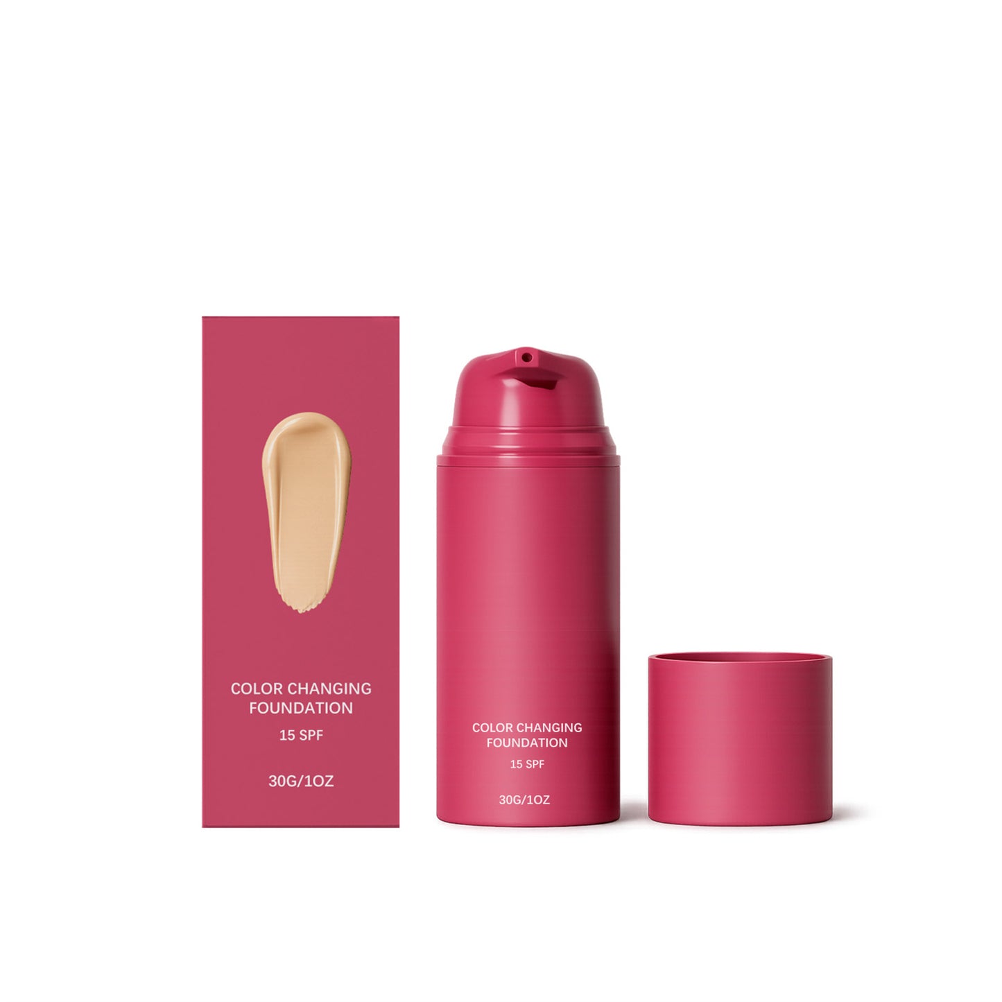 Temperature-Sensitive Toning Liquid Foundation - 30g