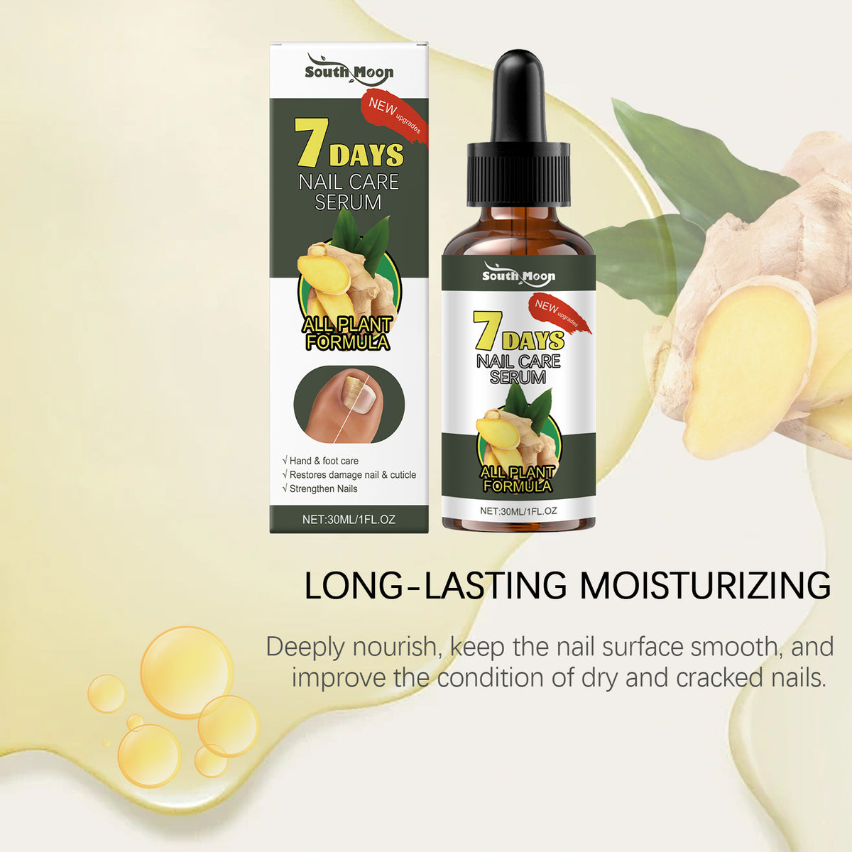 Ginger Nail Strengthening Liquid 30ml